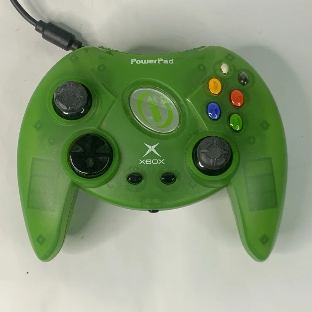 Original Xbox‎ InterAct PowerPad Pro Green Controller